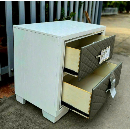 B2025W-040 : Tủ Đầu Giường + 2 Ngăn Kéo 